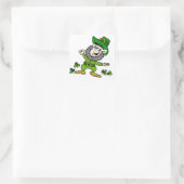 Sticker Carré Joyeux Leprechaun (Sac)