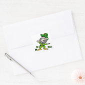 Sticker Carré Joyeux Leprechaun (Enveloppe)