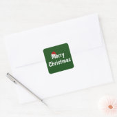 Sticker Carré Joyeux Noël (Enveloppe)