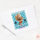 Sticker Carré Joyeux Noël (Enveloppe)