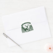 Sticker Carré Joyeux Noël (Enveloppe)