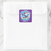 Sticker Carré Joyeux Noël (Sac)