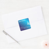 Sticker Carré Joyeux Noël (Enveloppe)