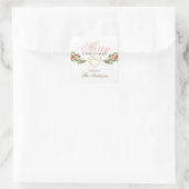 Sticker Carré Joyeux Noël simple (Sac)