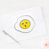 Sticker Carré Joyeux oeuf (Enveloppe)