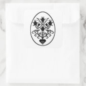 Sticker Carré Joyeux Pâques ! (Sac)