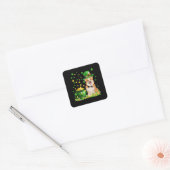 Sticker Carré Joyeux St. Patricks Day (Enveloppe)