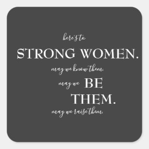 Sticker Carré Joyeux T-shirt boîte en bois de la Journée interna