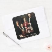 Sticker Carré JS Bach Graphic & Funny Coffee Quota Toxiques & Ca (Enveloppe)