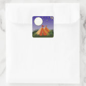 Sticker Carré Judaïque 12 Tribus Israël Gad (Sac)