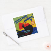 Sticker Carré Juge Mornin (Enveloppe)