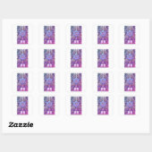 Sticker Carré Juif (Feuille)