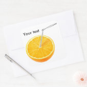 Sticker Carré Jus d'orange (Enveloppe)