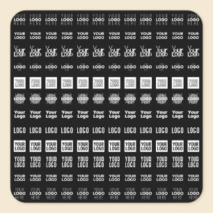 Sticker Carré Jusqu'à 12 Logos différents ou images téléchargées