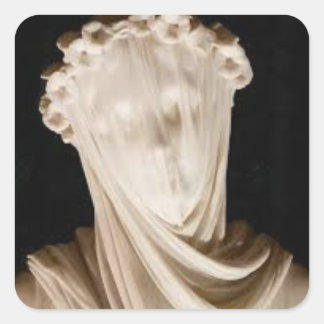 Sticker Carré Jusqu'à ce que nous ayons des visages