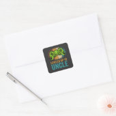 Sticker Carré Jusqu'À Oncle 2024 (Enveloppe)