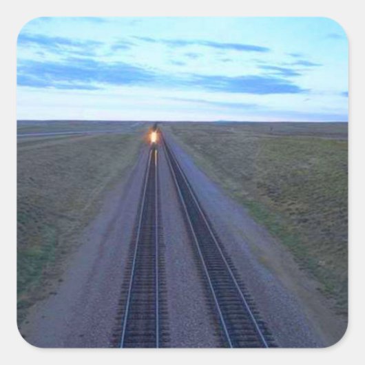 Sticker Carré Juste devant l'aube (Devant)