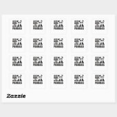 Sticker Carré Juste Une Fille Qui Aime Pandas Mignonnes Animaux  (Feuille)