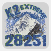 Sticker Carré K2 Extreme 28251 (Devant)