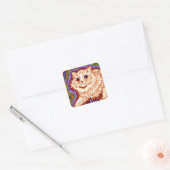 Sticker Carré Kaleidoscope (Enveloppe)