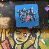 Sticker Carré Kamala 2024