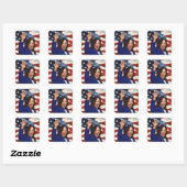 Sticker Carré Kamala 2024 (Feuille)