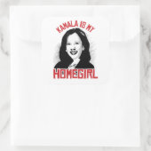 Sticker Carré Kamala est ma fille - (Sac)