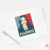 Sticker Carré Kamala Harris (Enveloppe)