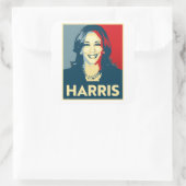 Sticker Carré Kamala Harris (Sac)