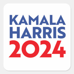 Sticker Carré Kamala Harris 2024