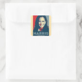 Sticker Carré Kamala Harris pour le président 2024 - Hope (Sac)