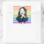 Sticker Carré Kamala Harris Pride (Sac)