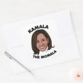 STICKER CARRÉ KAMALA LA MOMALA (Enveloppe)