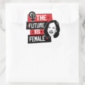 Sticker Carré Kamala Makes - L'avenir est féminin - (Sac)