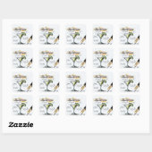 Sticker Carré Kamikaze (Feuille)