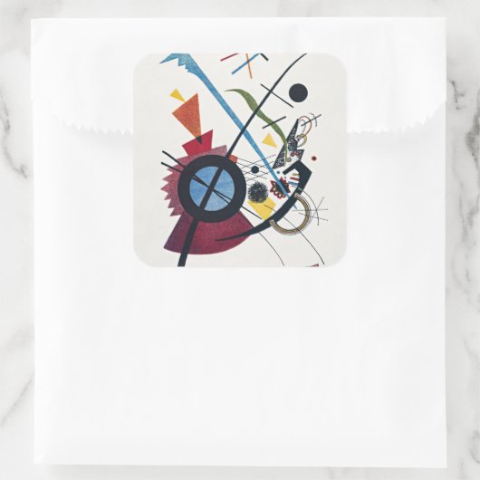 Sticker Carré Kandinsky - Violet, (Sac)