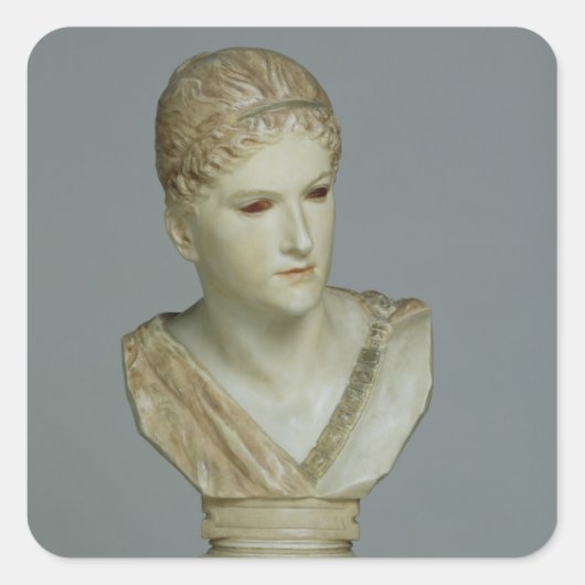 Sticker Carré Kassandra, c.1895 (Devant)