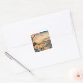 Sticker Carré kawaii (Enveloppe)