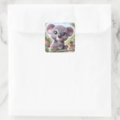 Sticker Carré 'Kenny' (Sac)