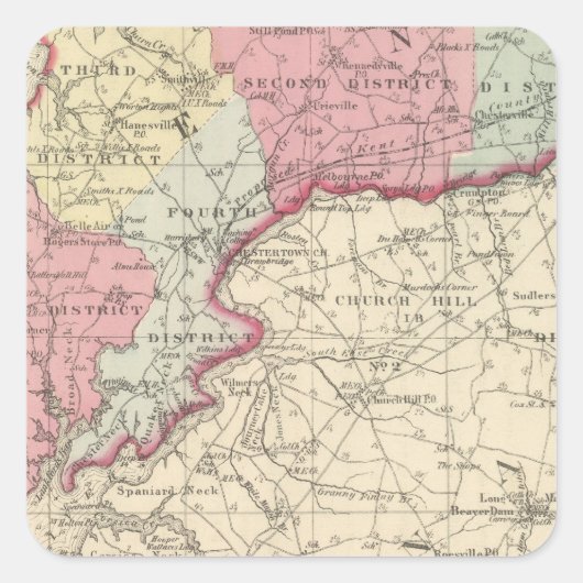 Sticker Carré Kent (Devant)