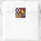 Sticker Carré Kilim Prayer Conception du tapis (Sac)