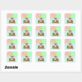Sticker Carré King Cub (Feuille)