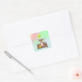Sticker Carré King Cub (Enveloppe)