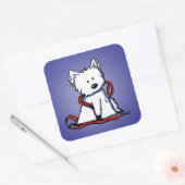 Sticker Carré KiniArt Leash (Enveloppe)