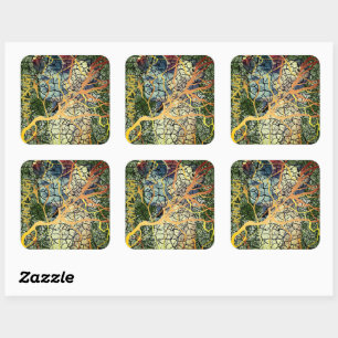 Sticker Carré Kintsugi