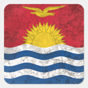 Sticker Carré Kiribati