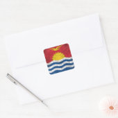 Sticker Carré Kiribati (Enveloppe)