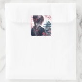 Sticker Carré Kisu Japan (Sac)