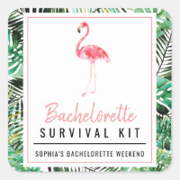 Kit de survie Flamant rose tropical