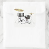 Sticker Carré Kit tambour (Sac)